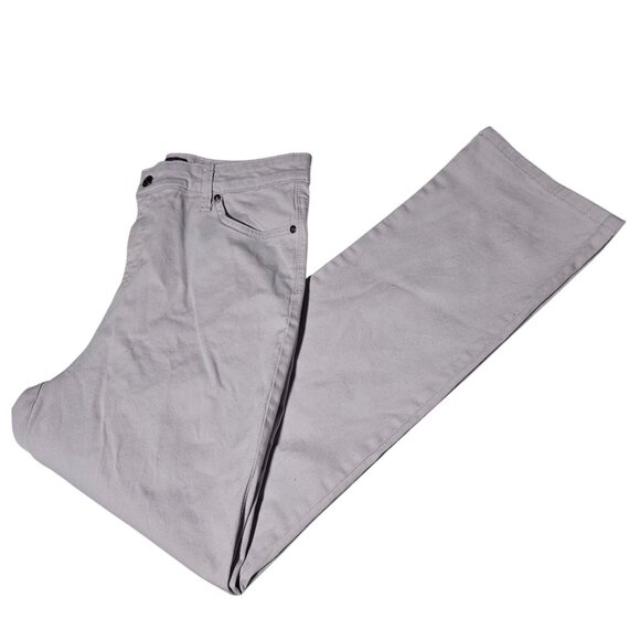 Gloria Vanderbilt Amanda 2.0 Slim Leg Jeans Womens Size 14 High Rise Lilac Denim - Picture 1 of 6